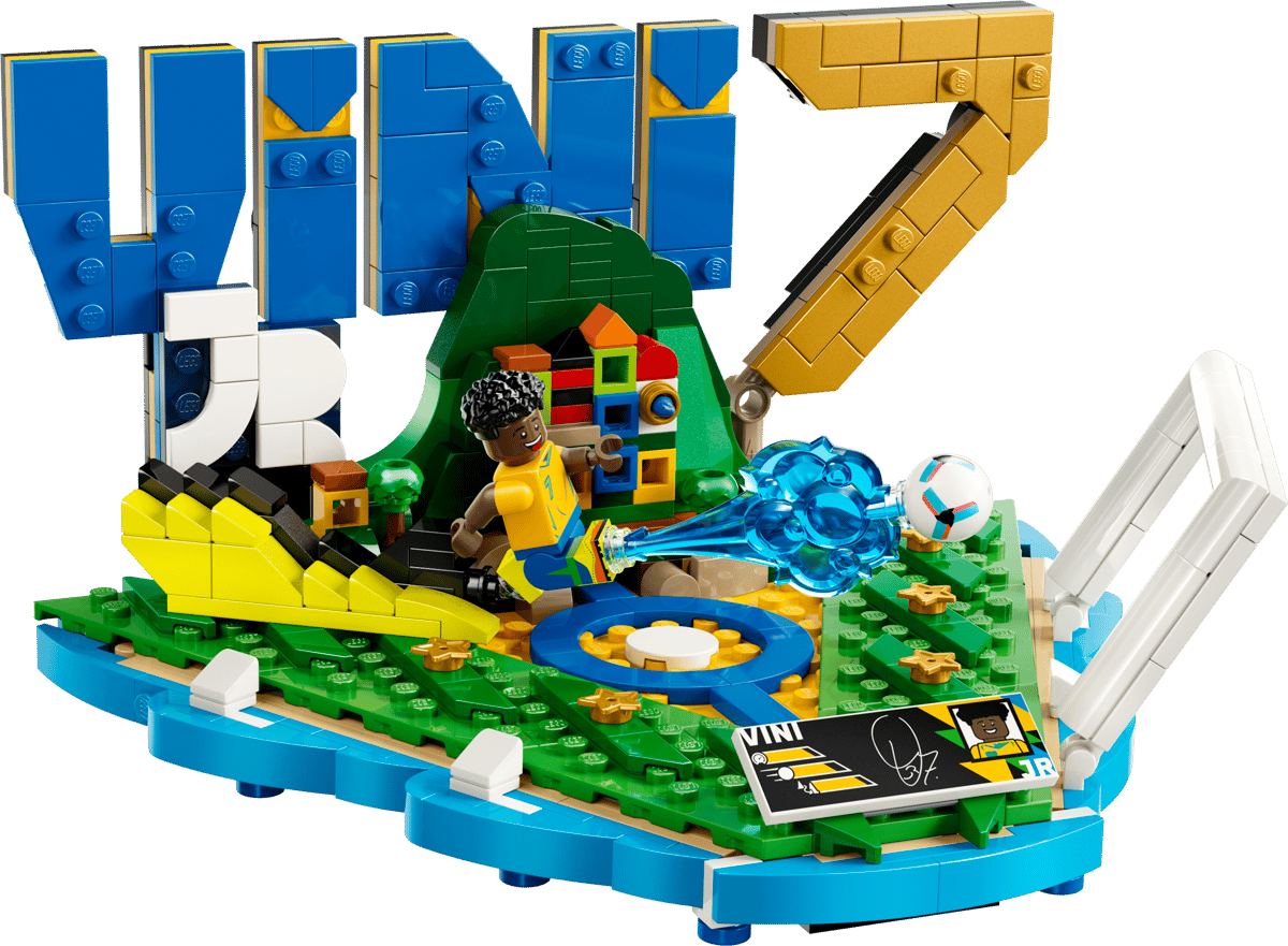 LEGO Editions Football Vini Jr. – Fotbollshöjdpunkter 43027