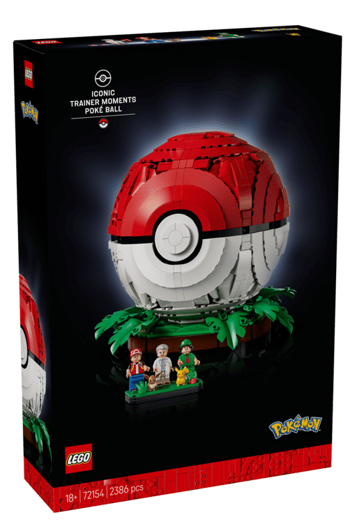 LEGO Pokémon Ikoniska Tränarögonblick Poké Ball 72154