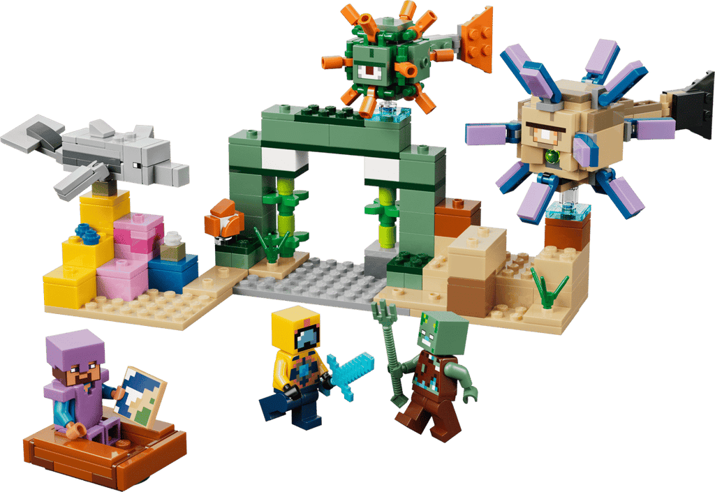 LEGO Minecraft Undervattensäventyr 21598