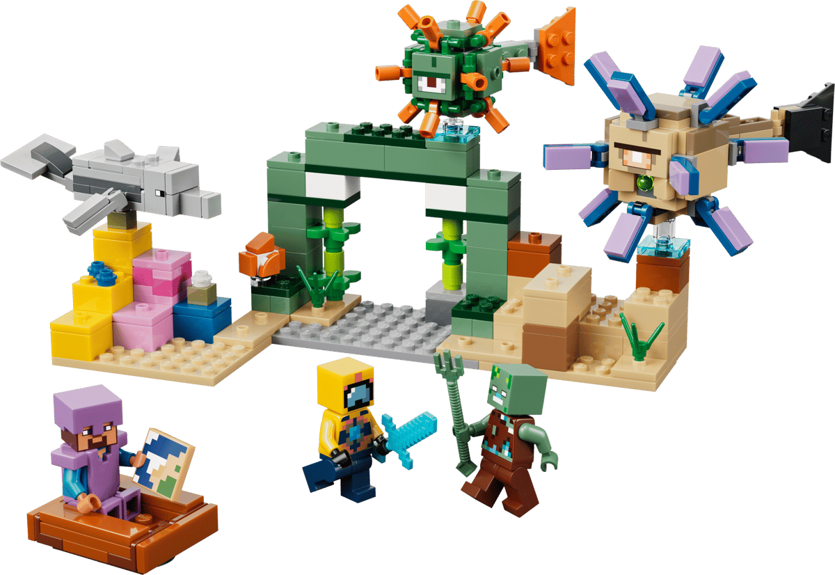 LEGO Minecraft Undervattensäventyr 21598