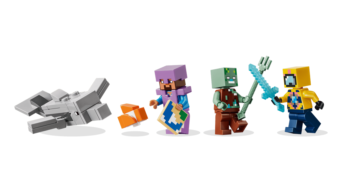 LEGO Minecraft Undervattensäventyr 21598