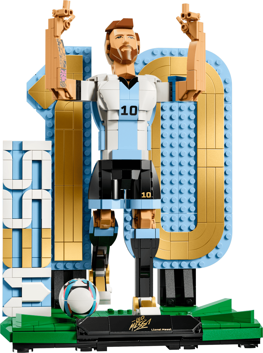 LEGO Editions Football Lionel Messi – fotbollslegend 43015