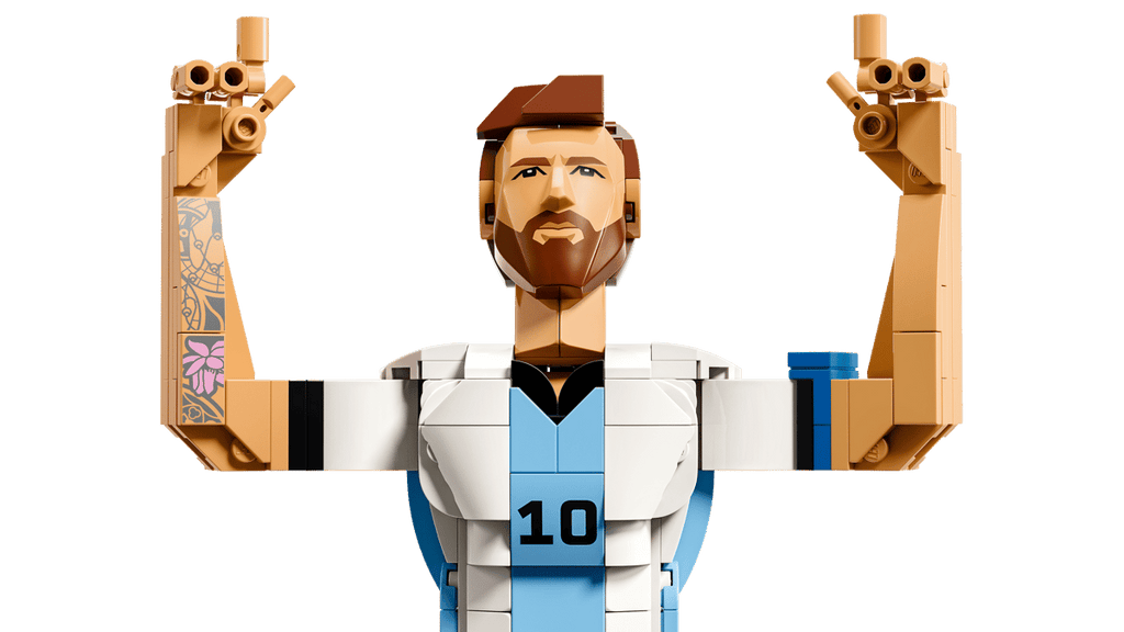 LEGO Editions Football Lionel Messi – fotbollslegend 43015