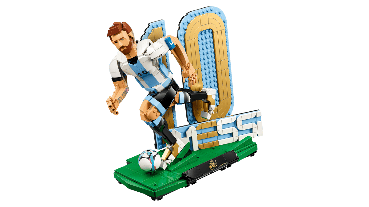 LEGO Editions Football Lionel Messi – fotbollslegend 43015