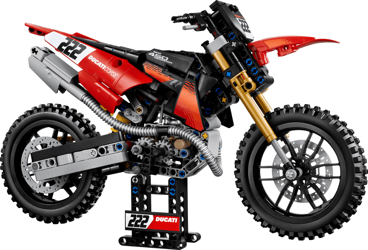 LEGO Technic Ducati Desmo450 MX Factory motorcykel 42238