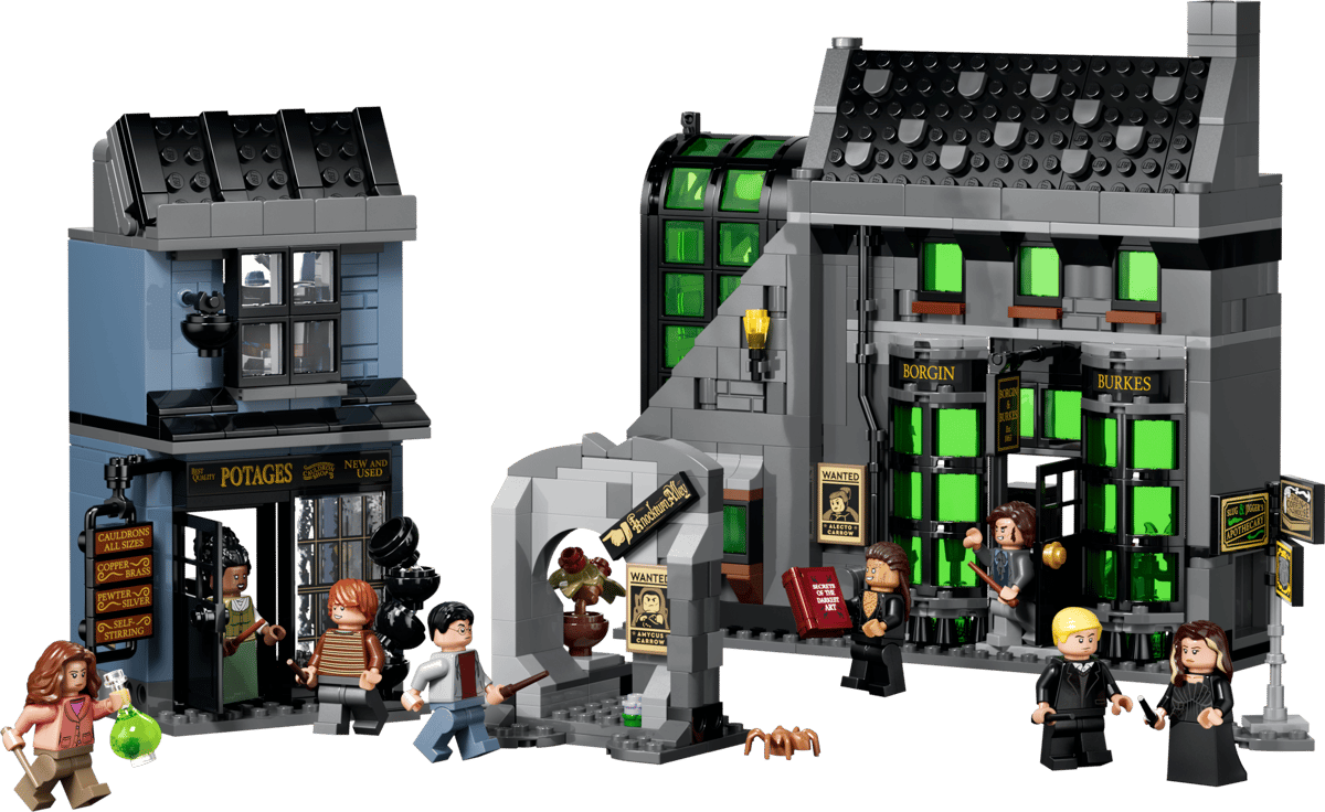 LEGO Harry Potter Svartvändargrändens trollkarlsbutiker 76471
