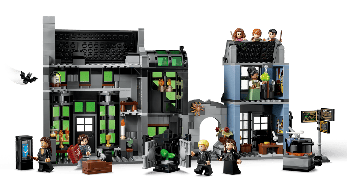 LEGO Harry Potter Svartvändargrändens trollkarlsbutiker 76471