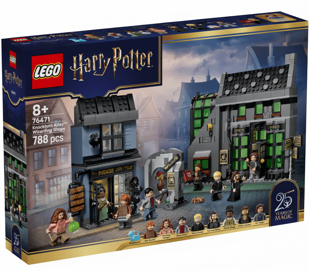 LEGO Harry Potter Svartvändargrändens trollkarlsbutiker 76471
