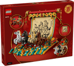 LEGO Kanvas med galopperande hästar 80119
