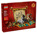 LEGO Kanvas med galopperande hästar 80119
