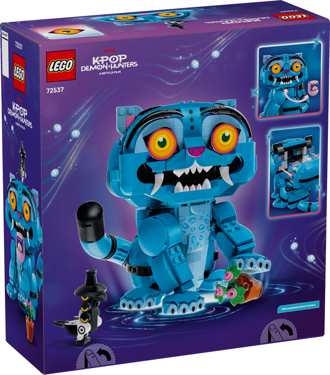 LEGO K-Pop Demon Hunters Tigern Derpy och fågeln Sussie 72537