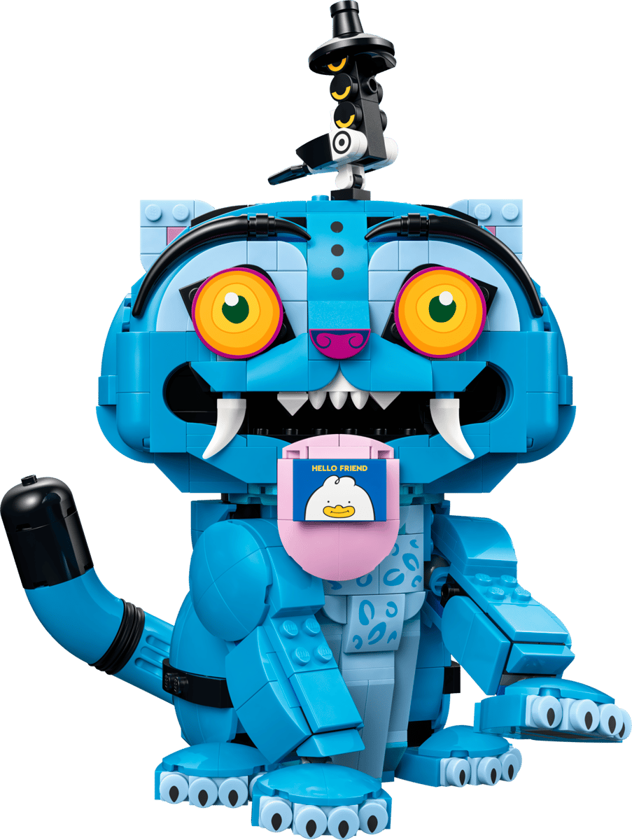 LEGO K-Pop Demon Hunters Tigern Derpy och fågeln Sussie 72537
