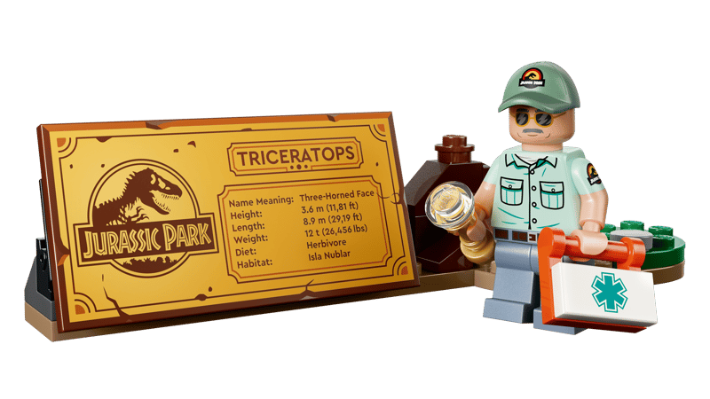 LEGO Jurassic World Dinosauriefossiler: triceratops 77985