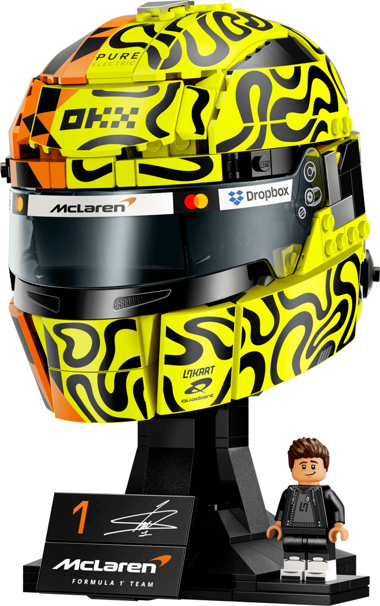 LEGO Editions Formula 1 McLaren Mastercard F1 Team Lando Norris hjälm 43023