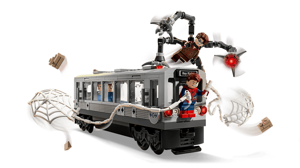 LEGO Marvel Spider-Man mot Doc Ock: tunnelbanescenen 76321