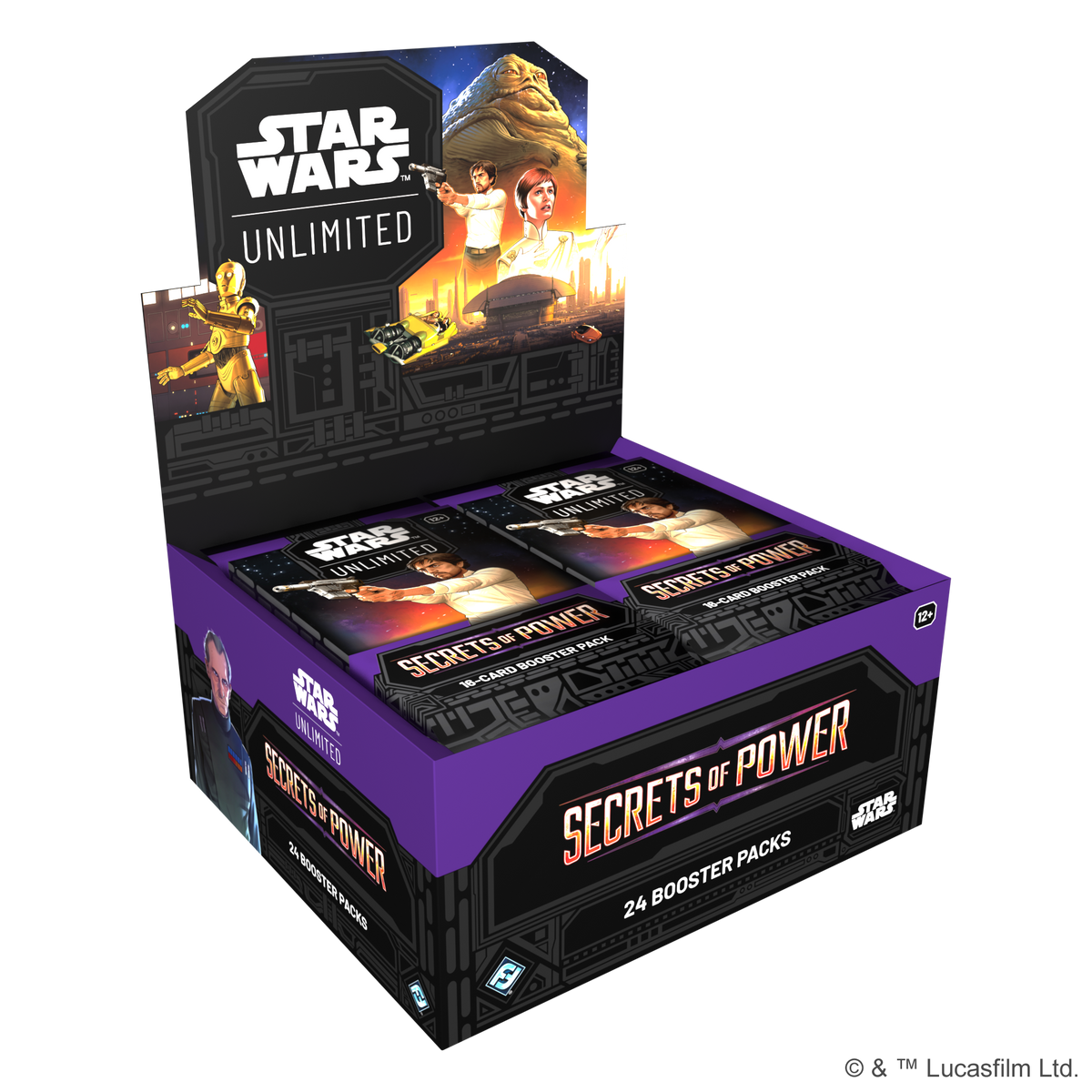 Star Wars: Unlimited - Secrets of Power Booster Display (24 boosters)