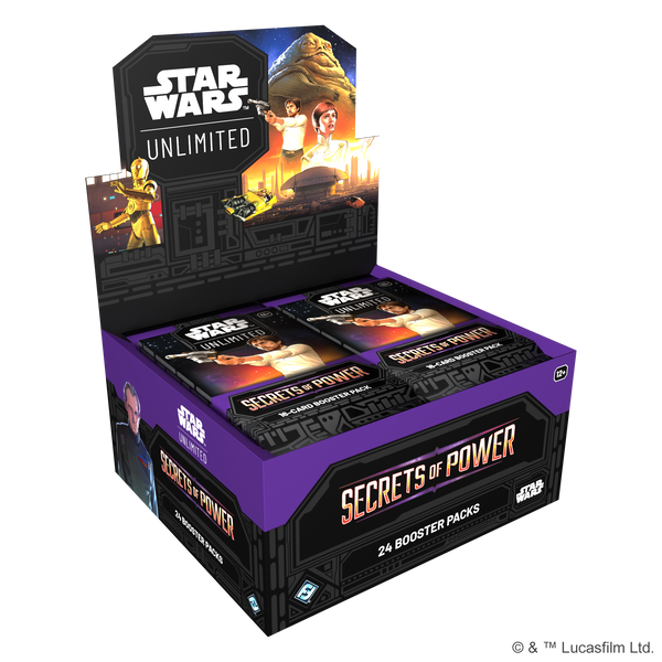 Star Wars: Unlimited - Secrets of Power Booster Display (24 boosters)
