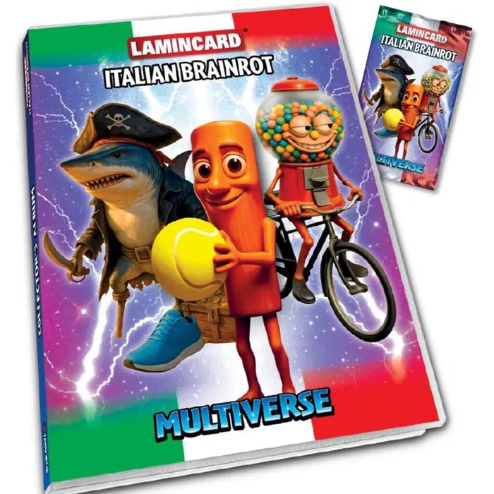 Lamincard Italian Brainrot Multiverse Wave 2 Album inkl. 1 booster