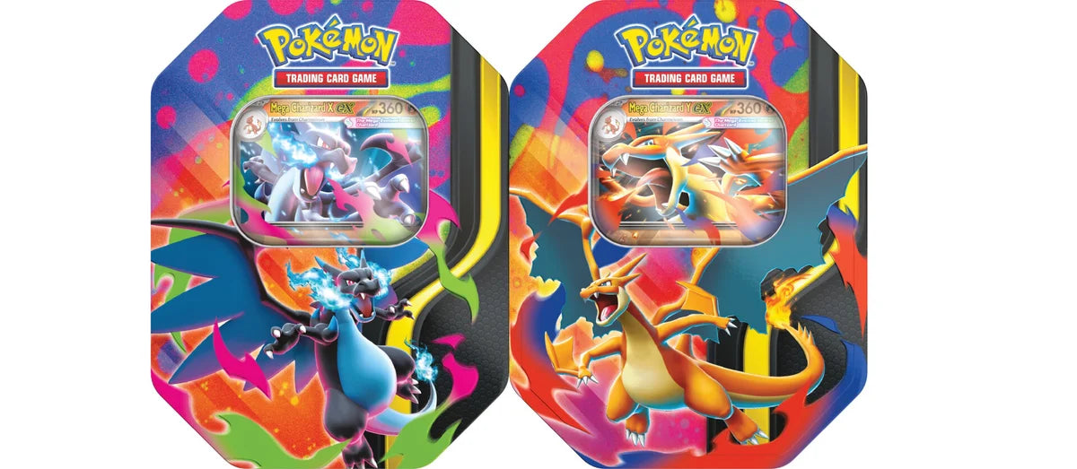 Pokémon TCG: Mega Charizard Spring Tin