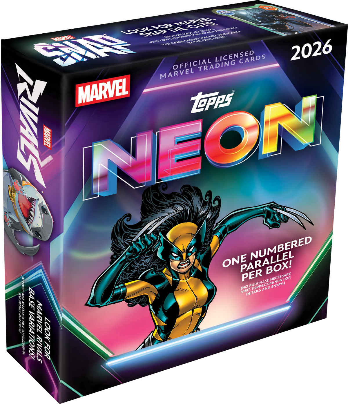 Topps Disney Marvel Neon 2026