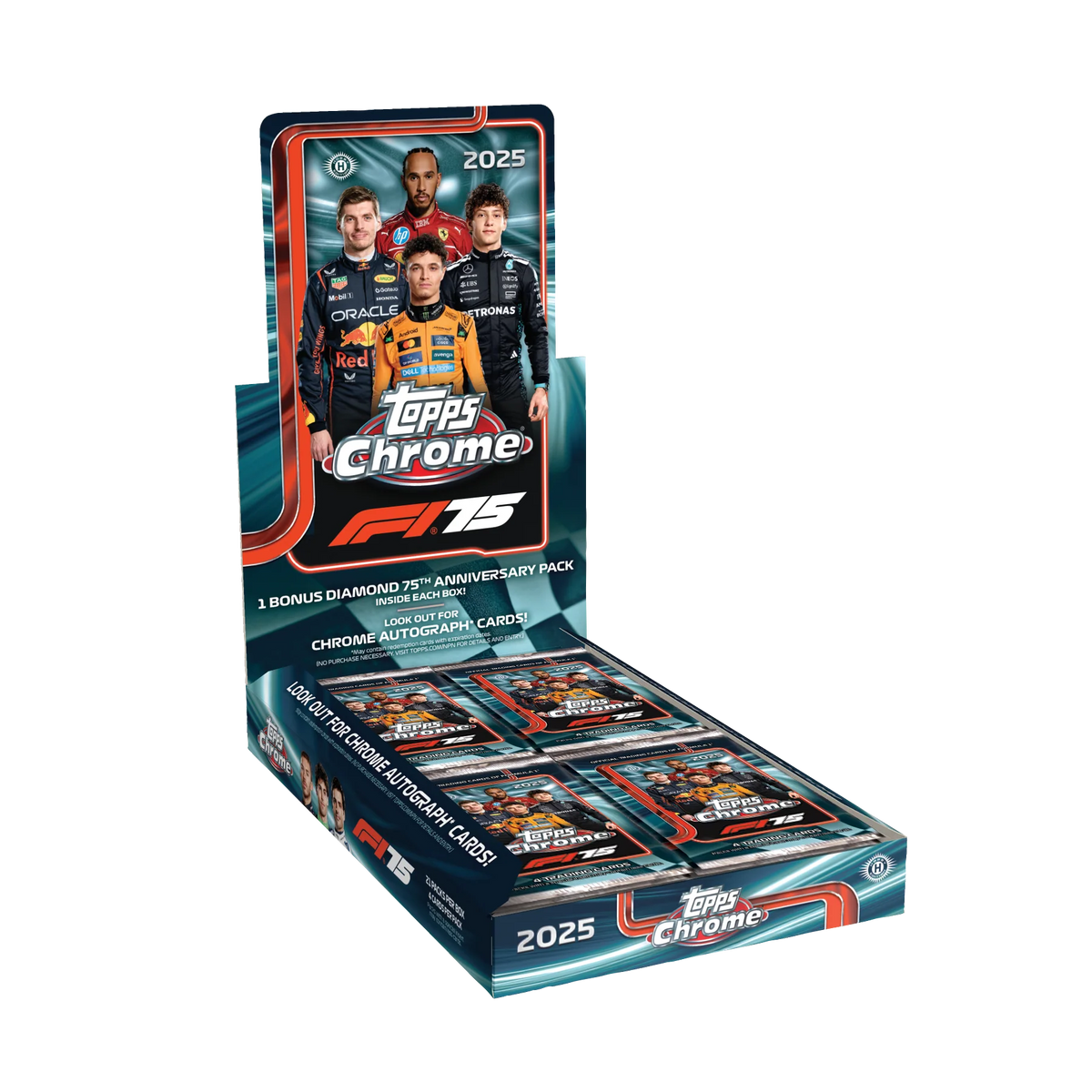 Topps Chrome Formula One 2025 Hobby Box