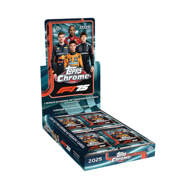 Topps Chrome Formula One 2025 Hobby Box