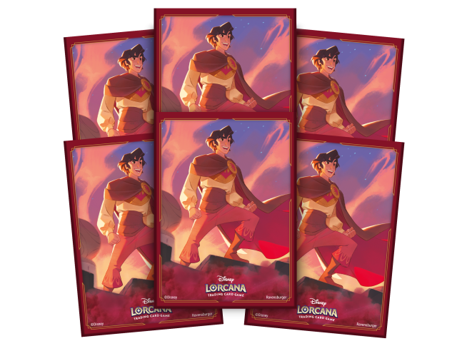 Disney Lorcana TCG: Card Sleeve Pack (65-pack) - Aladdin