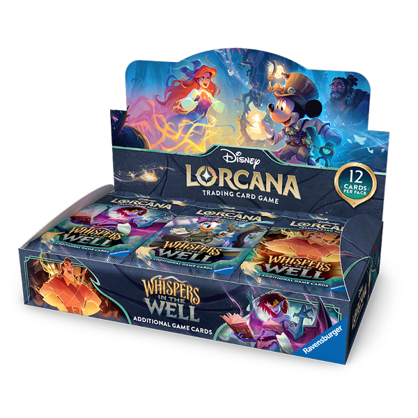 Disney Lorcana: Whispers in the Well Booster Display (24 paket)