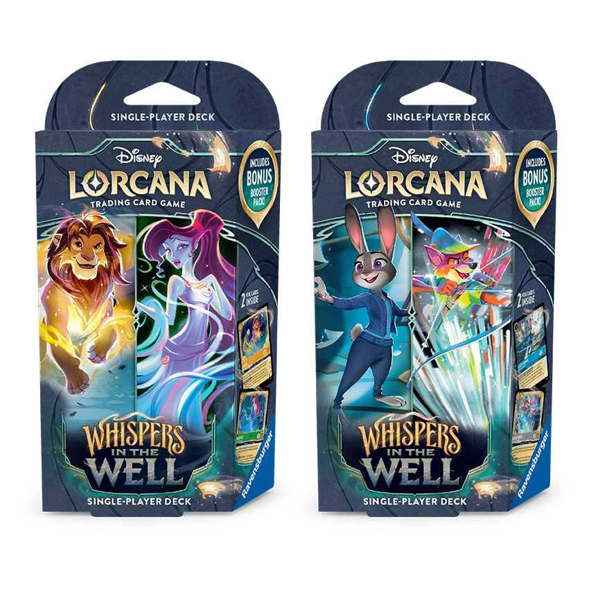 Disney Lorcana: Whispers in the Well – Single-Player Starter Deck