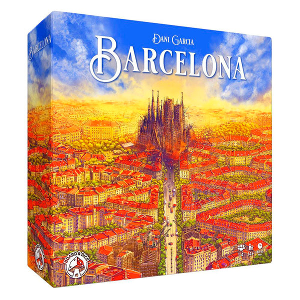 Barcelona Board game (Engelsk)