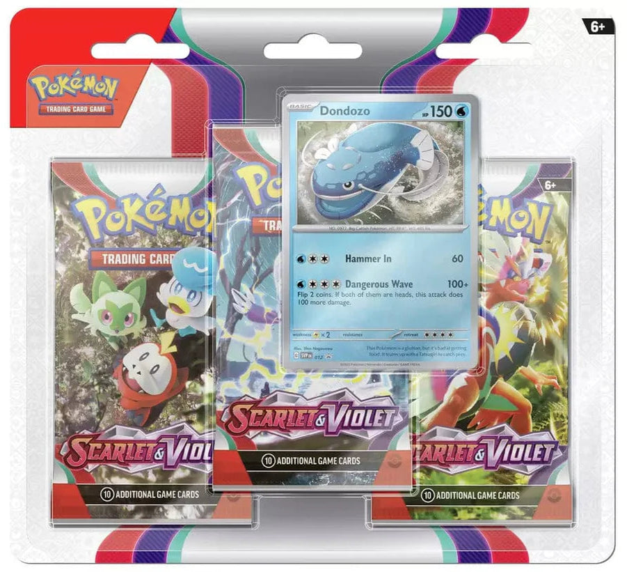 Pokemon Scarlet & Violet 3-pack Booster Blister