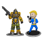 Fallout Mini Figures 2-Pack Set Excavator & Vault Boy (Gun)
