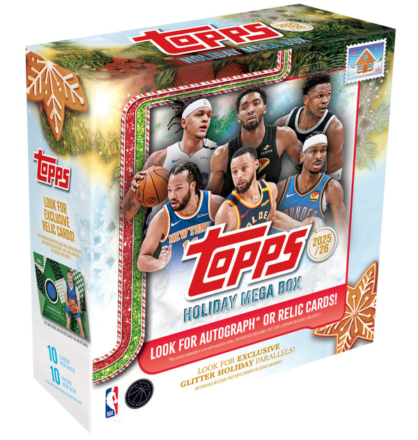 Topps Holiday Basketball Mega Box 2025-26
