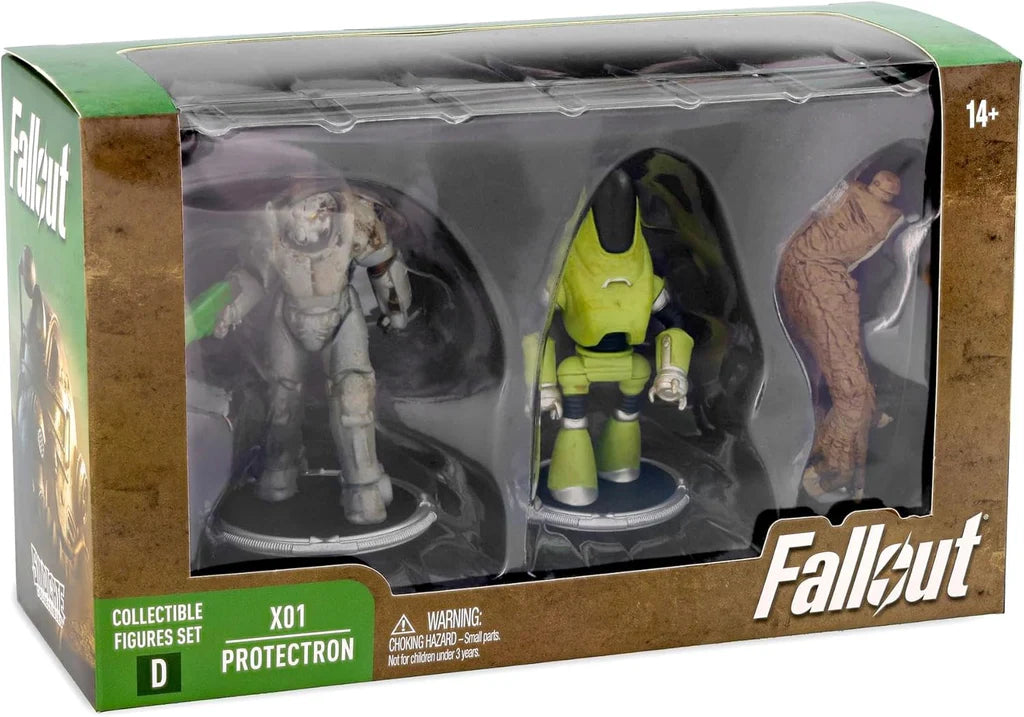 Fallout Mini Figures 2-Pack Set D X01 & Protectron