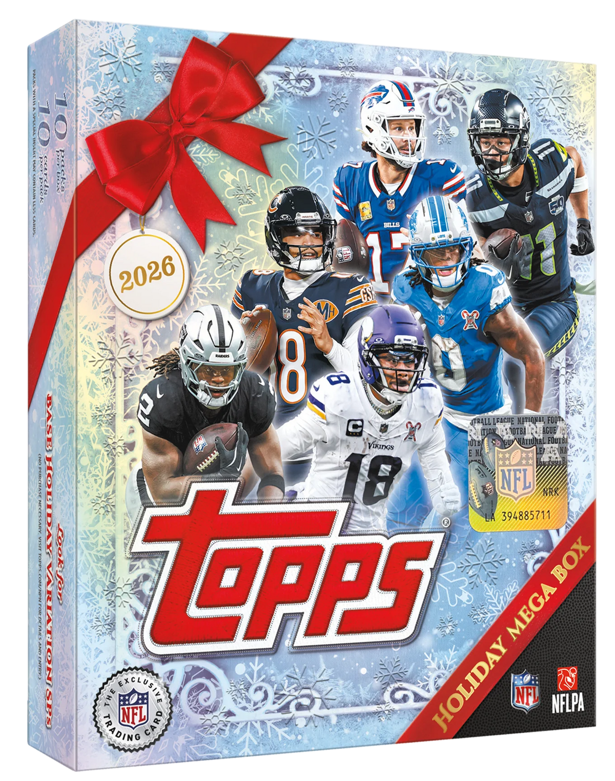 Topps Holiday Mega Football 2026 - Mega Box