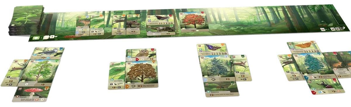 Forest Shuffle (Svenska) – Brädspel om att bygga din egen skog
