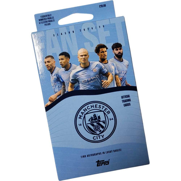 TOPPS Manchester City Fan Set 2024-25 (28 Cards)