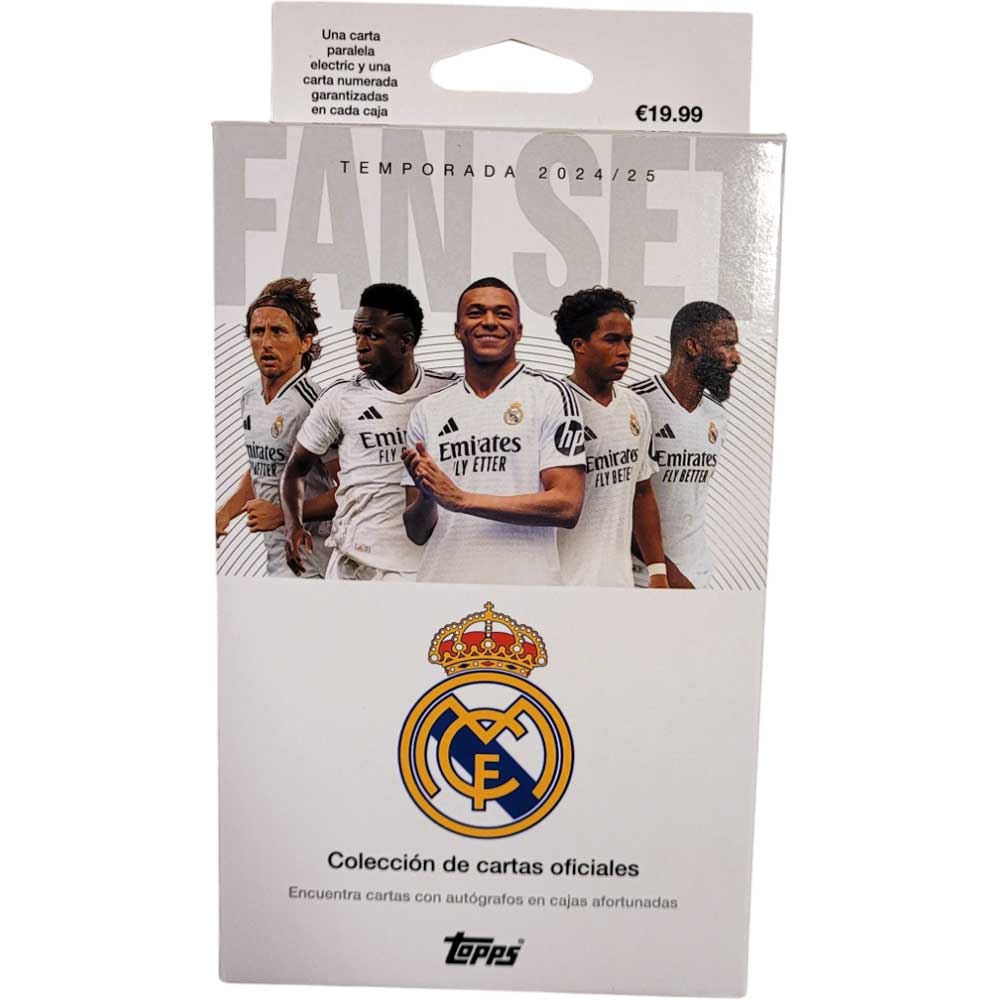 Real Topps TOPPS Real Madrid Fan Set 2024-25 (28 Cards) – Speltrollet