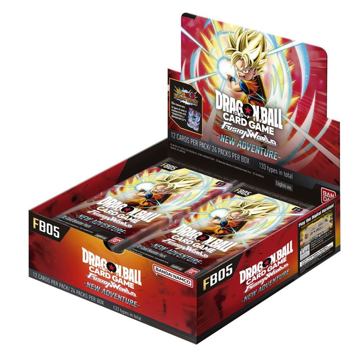 DRAGON BALL FUSION WORLD - NEW ADVENTURE FB05 BOOSTER BOX - EN DRAGON BALL FUSION WORLD - NEW ADVENTURE FB05 BOOSTER BOX - EN