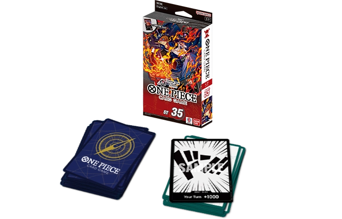 One Piece Card Game: ST35 Starter Deck - Red Black Sabo