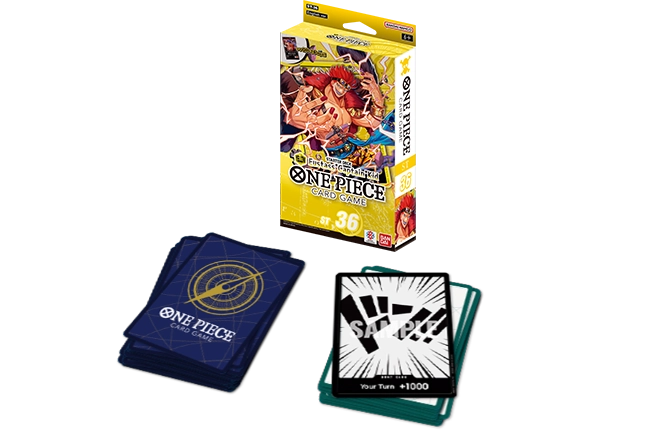 One Piece Card Game: ST36 Starter Deck - Yellow Eustass Captain Kid