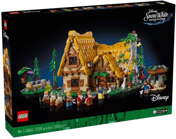 LEGO Disney Snow White and the Seven Dwarfs Cottage 43242