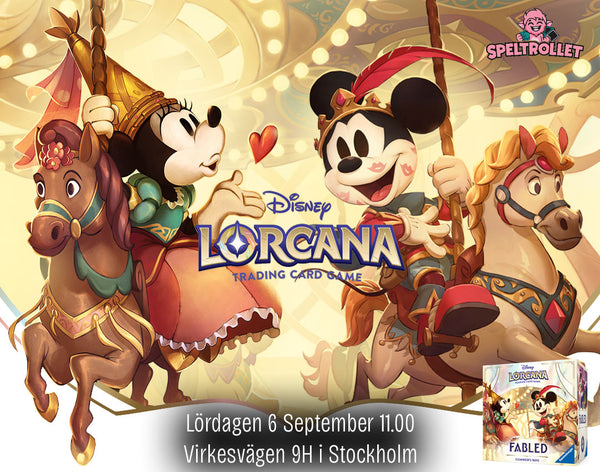 Lorcana: Fables Pre-Release Draft (Lördagen 6 September 11.00)