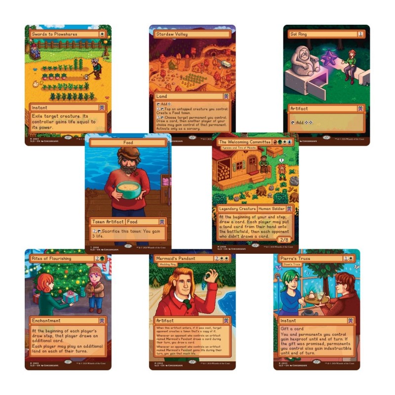 Magic The Gathering - Secret Lair x Stardew Valley: Welcome to Stardew Valley (Non-Foil) - WPN exclusive