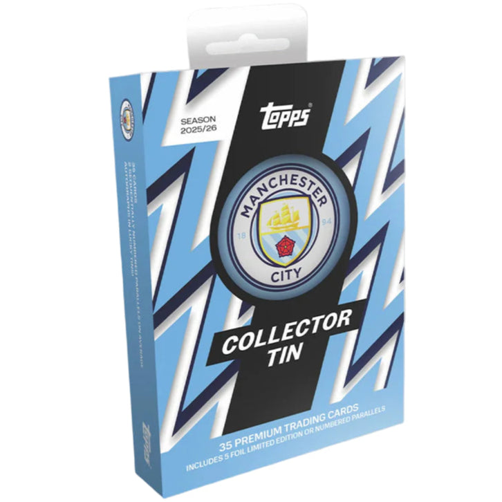 Topps Collector Tin 2025/26 – Samlarbox med exklusiva kort