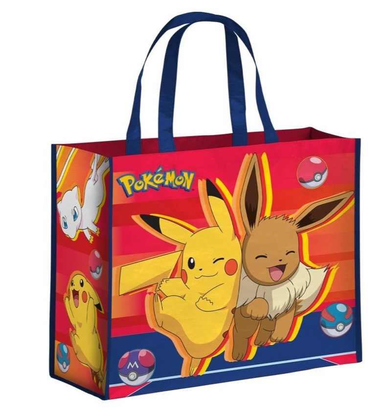 Pokemon Tote Bag Pikachu & Eevee