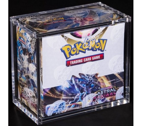 The Acrylic Box - Premium Case for Pokemon Booster Box