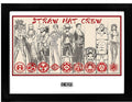 One Piece Framed print "Straw Hat Crew" (30x40cm)