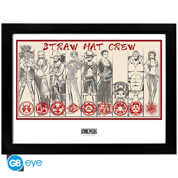 One Piece Framed print "Straw Hat Crew" (30x40cm)