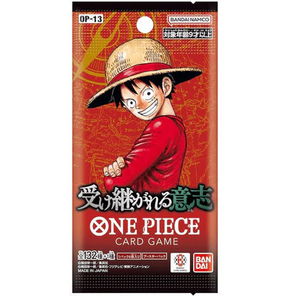 One Piece Card Game: Carrying on His Will [OP-13] Booster Box (Japansk version)